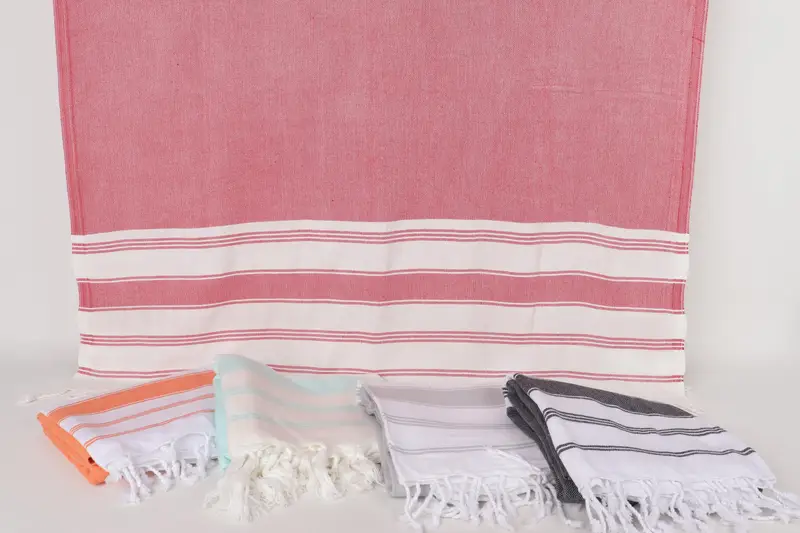 Bridesmaid Gifts, Custom Bath Towel, Spa Gift, Yoga Towel, Custom Wedding Gifts, 70x40 Cotton Striped Towel, Quick-dry peshtemal, Cute Beach Towel - 8