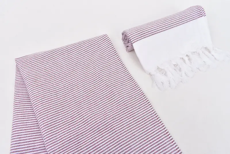 Kitchen Towel, Bridesmaid Gifts, Turkish Towel Hand Towel, Best Wedding Gift, Beach Wedding Favor, 40x18 Cotton Striped Towel, Bridal Shower Gifts - 7