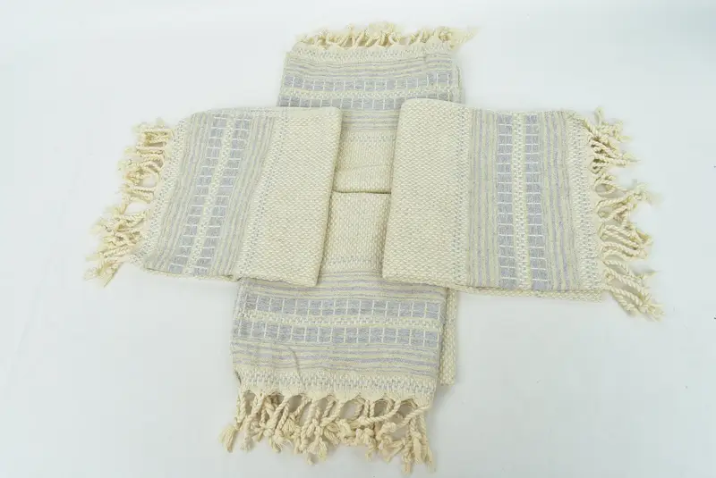 Kişiselleştirilmiş Mutfak Havlusu, Küçük Banyo Havluları, Kişiselleştirilmiş Nedime Hediyesi, 40x20 Keten Çizgili Havlu, Konuk Havlu, Kişiselleştirilmiş Yemek Havlusu - 6
