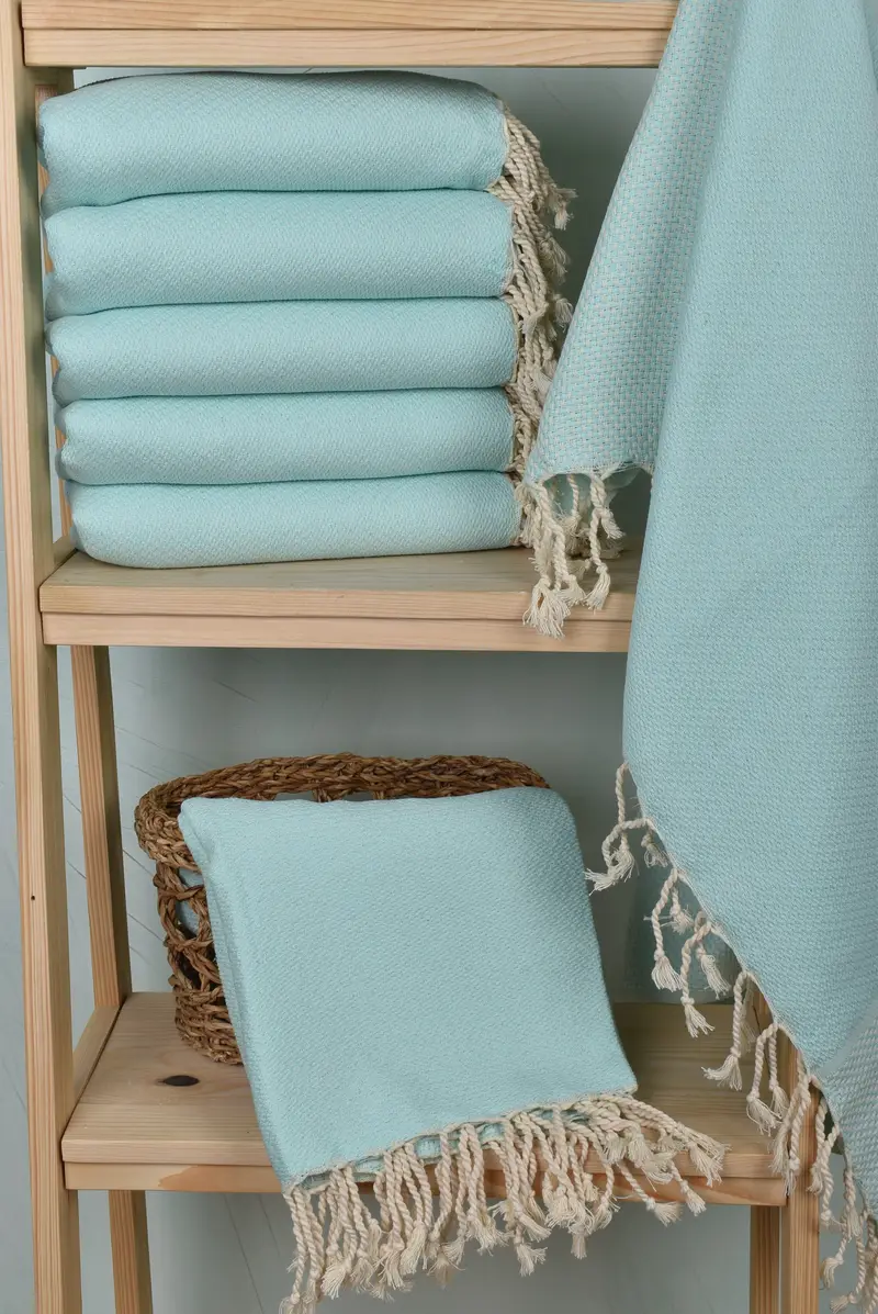 Beach Towel Bulk, Turkish bath towel for spa, Luxury towel, 64x38 Cotton Geometric Towel, Turkish bath towel, Wedding Shower Gift, Best Beach Towel - 3