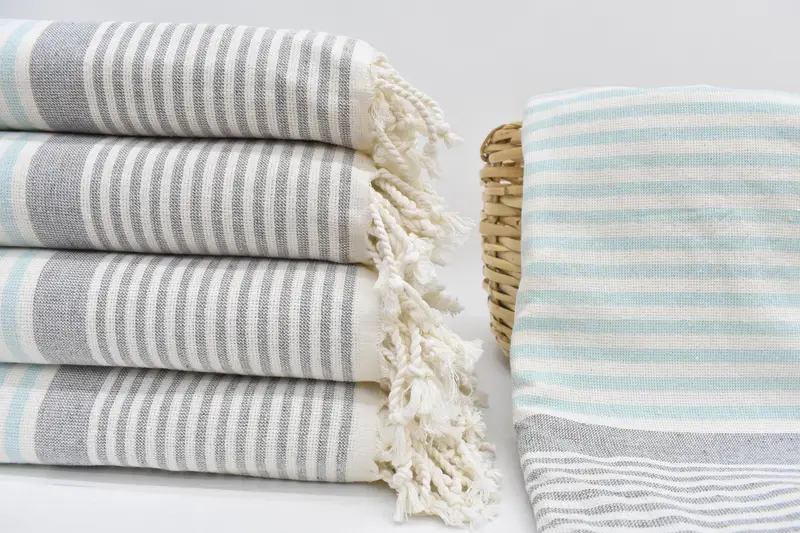 68x40 Cotton Striped Terry Towel, Quick-Dry Beach Towel, Turkish Towel USA, Decorative Towel, Fouta towel, Customized Towels, Summer Gift Ideas