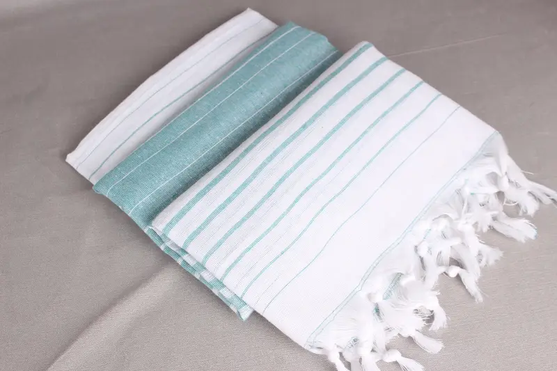 Personalized Home Gift Wedding, Housewarming Gift, Summer Gift, 70x40 Cotton Striped Towel, Spa Gift Towel, Gift Towel, Bachelorette Party Favors - 7