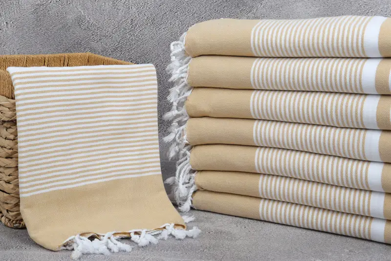 70x40 Cotton Striped Towel, Wedding Favors, Best Friend Wedding Gift, Bridesmaid Gift, Bachelor Towel, Bridesmaid Favors, Gifts For Him - 3