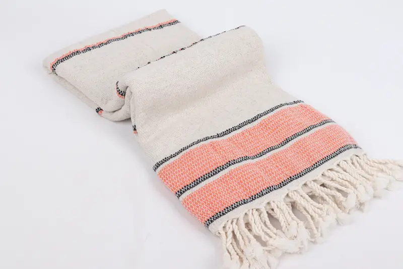 Baby Boy Gift, Travel Towel, Custom Wedding Gift, Turkish Towel Beach, 70x36 Linen Striped Towel, Bachelor Bachelorette Party Favors, Summer Towel - 6