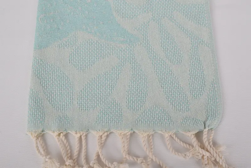 Toalla de mano personalizada, toalla de diseño de ballenas de algodón 40x18, regalos personalizados, toalla de toalla turca, regalo de San Valentín, toalla de nombre personalizada - 3