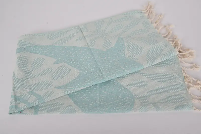 Toalla de mano personalizada, toalla de diseño de ballenas de algodón 40x18, regalos personalizados, toalla de toalla turca, regalo de San Valentín, toalla de nombre personalizada - 4