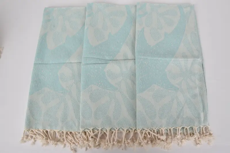 Toalla de mano personalizada, toalla de diseño de ballenas de algodón 40x18, regalos personalizados, toalla de toalla turca, regalo de San Valentín, toalla de nombre personalizada - 7