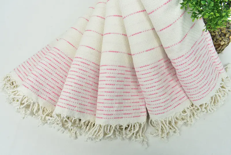 Best Friend Gift, Beach towel, Turkish Towel USA, 70x38 Cotton Striped Design Towel, Bathroom Towel, Yoga Towel, Turkish Beach Towel Personalized - 4
