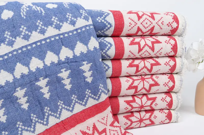 Leichtes Handtuch, Hochzeitstuch, 80x40 Baumwollhirschblatthandtuch, sandresistentes Peshtemal, Strandhandtuchgeschenk, Geburtstagsgeschenk, Geschenk für sie - 2