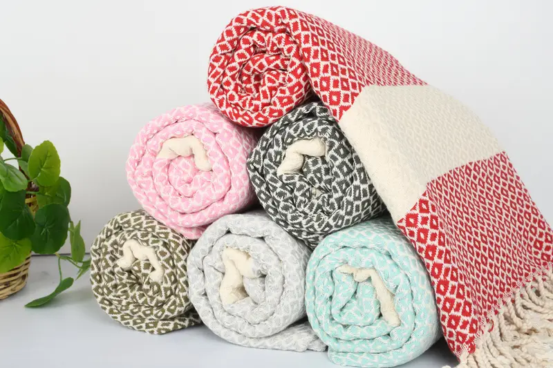 Birthday Gift, Custom Towel, Bachelor Party Favors, Bachelor Gifts, Hammam towel, 70x40 Cotton Geometric Towel, Arizona Bachelorette Party Favors - 5
