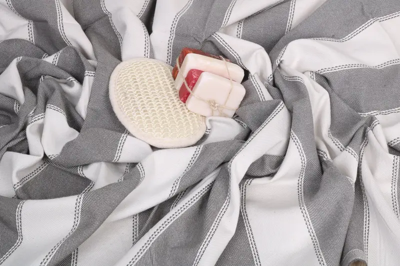 Bridal Gifts, Unique Wedding Gift, Best Wedding Gift, Bridal Shower Gift, 68x36 Cotton Striped Towel, Pool Towels, Summer Gift, Bridal Shower Favors - 7