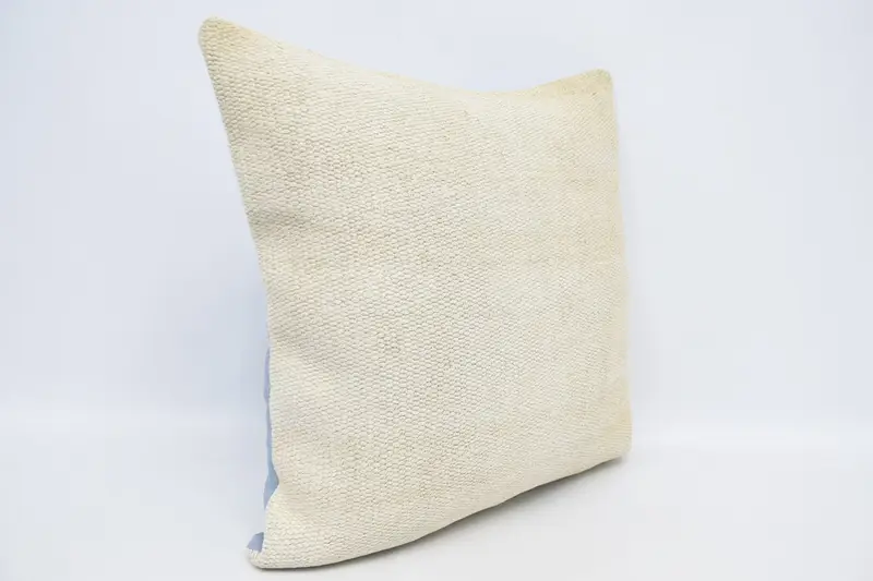 Throw Kilim Pillow, Kilim Pillow Cover, Wholesale Cushion Case, Luxury Pillow Case, Vintage Pillow, Cushion Case, 28x28 White Pillow Sham - 3