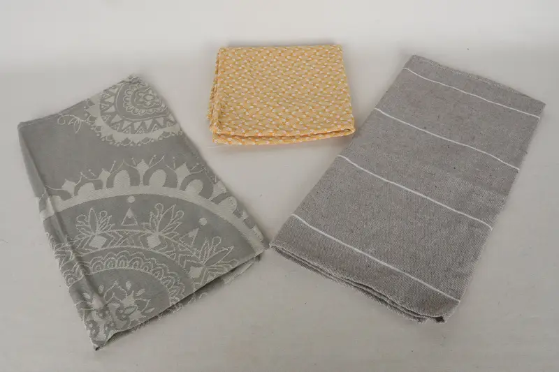 36x18 Cotton Set of 10 Towel, Custom Wedding Gifts, Turkish Tea Towel, Personalized Hand Towel, Handmade Gift, Personalize Gift, Monogram Hand Towel - 5