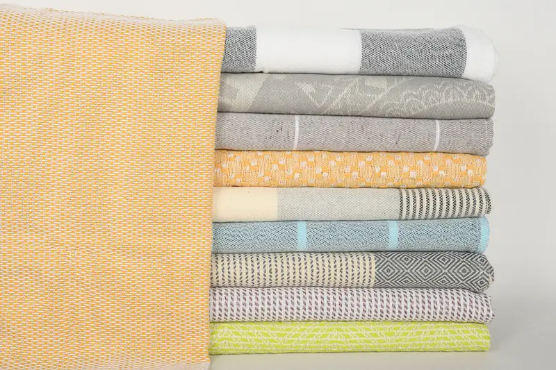 36x18 Cotton Set of 10 Towel, Custom Wedding Gifts, Turkish Tea Towel, Personalized Hand Towel, Handmade Gift, Personalize Gift, Monogram Hand Towel - 1
