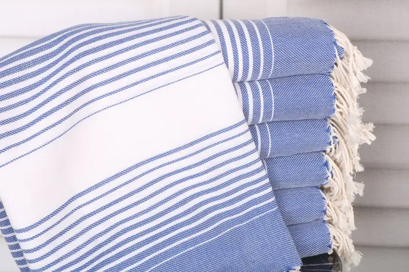 Monogram Turkish Towel, Bridesmaid Towel, Gift For Mom, 60x38 Cotton Striped Towel, Organic Cotton Towel, Turkish Towel Beach, Wedding Gifts Towel - 1