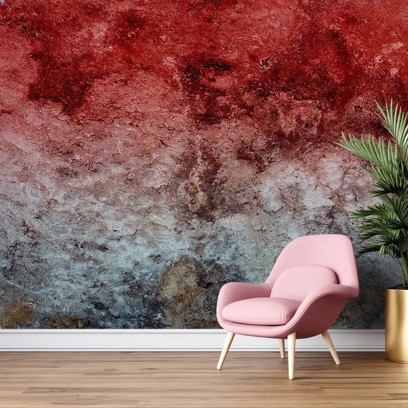 Bright Wall Paper, Contemporary Wall Decor, 3d Wall Paper, , Marble Wall Mural, Modern Wall Paper, Gray Marble Wall Mural, - 2