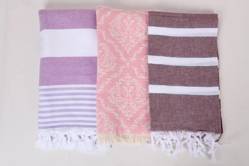 Lightweight Turkish towel, Bachelor Towel, Personalized Turkish Towel, Personalised Gift, 70x40 Cotton Set of 8 Towel, Large Turkish Towel - 7