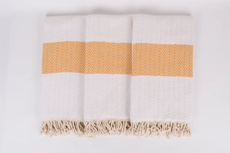 Summer Gift, Beach Towel Personalized, 70x40 Cotton Chevron Towel, Fouta towel, Custom Wedding Gifts, Beach Towel Monogram, Boyfriend Christmas Gift - 7