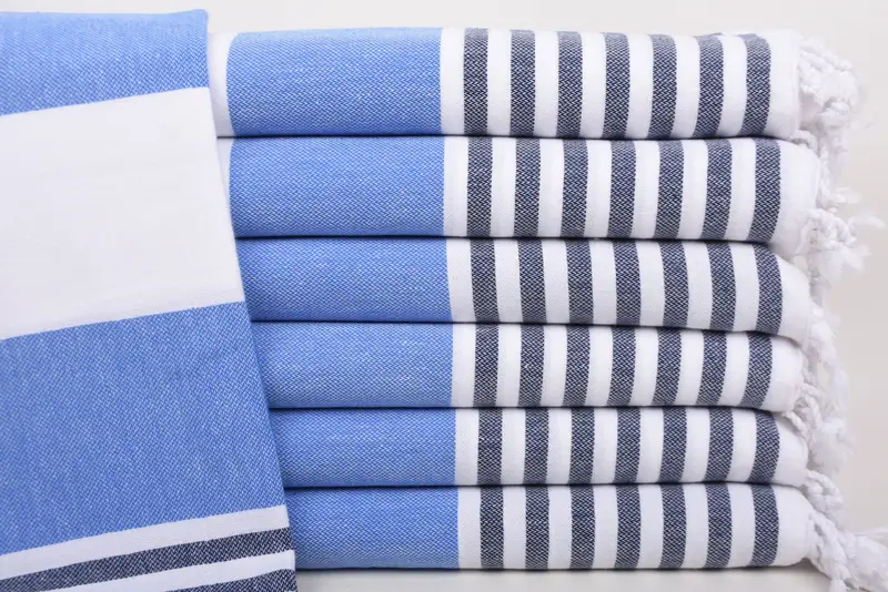 Quick-Dry Beach Towel, 70x40 Cotton Striped Towel, Embroidered Towel, Gift For Mom, Monogram Beach Towel, Guest Towel, Girls Weekend Getaways Gifts