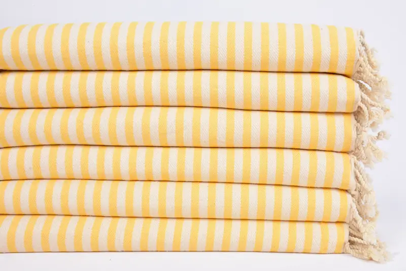 Personalized Hand Towel, Monogram Turkish Bath Towel, Monogram Hand Towel, Kitchen Towel, 40x18 Cotton Striped Towel, Bachelorette Party Favors - 3