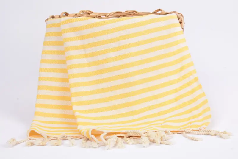 Personalized Hand Towel, Monogram Turkish Bath Towel, Monogram Hand Towel, Kitchen Towel, 40x18 Cotton Striped Towel, Bachelorette Party Favors - 5