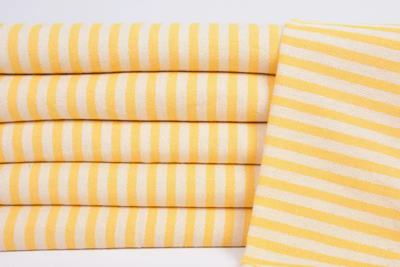 Personalized Hand Towel, Monogram Turkish Bath Towel, Monogram Hand Towel, Kitchen Towel, 40x18 Cotton Striped Towel, Bachelorette Party Favors - 2