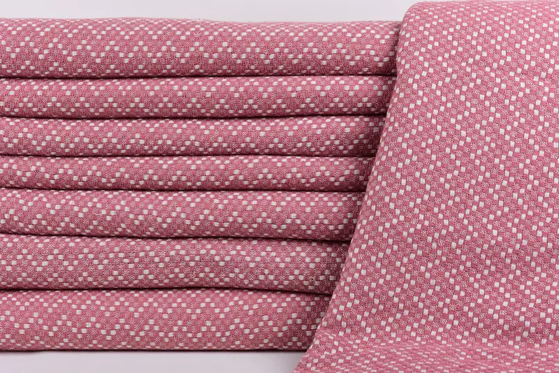 Wedding Favors, Couch Blanket, Woven Throw Blanket, Custom Wedding Gifts, 76x68 Cotton Herringbone Towel, Christmas Tablecloth, Turkish Bedcover - 2