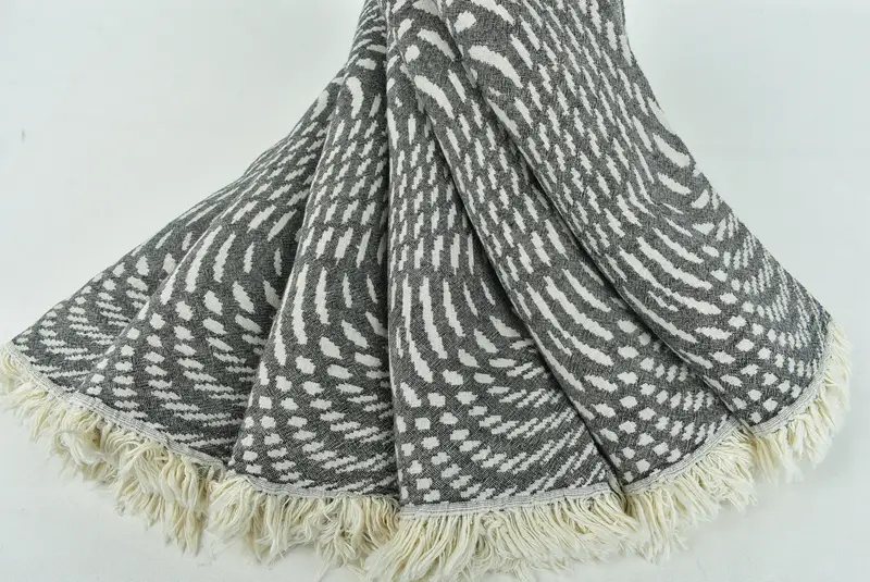 Bachelor Gifts, Summer Gift, 68x36 Cotton Patterned Towel, Peshtemal Towel, Home Decor Gifts, Bridesmaid Favors, Lightweight Turkish towel for beach - 6