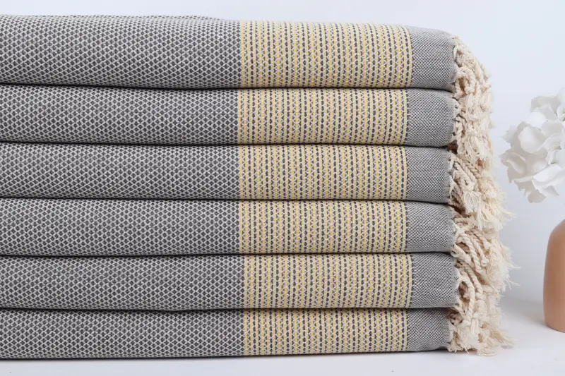 Hammam towel, 70x40 Cotton Geometric Towel, Gym Towel, Quick-dry towel, Personalize Gift, Gift For Her, Oversized lightweight Turkish bath towel USA - 3