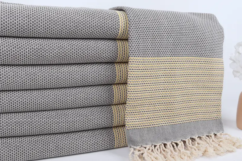 Hammam towel, 70x40 Cotton Geometric Towel, Gym Towel, Quick-dry towel, Personalize Gift, Gift For Her, Oversized lightweight Turkish bath towel USA - 2