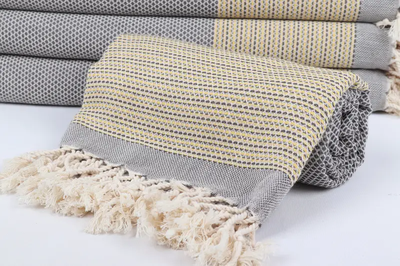 Hammam towel, 70x40 Cotton Geometric Towel, Gym Towel, Quick-dry towel, Personalize Gift, Gift For Her, Oversized lightweight Turkish bath towel USA - 4