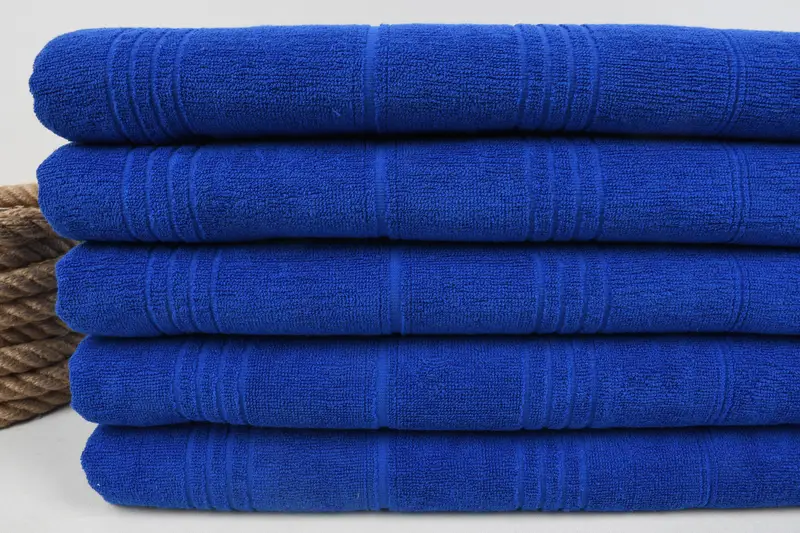 Bulk Order Towel, Best Friend Gift, Summer Gift, Pool Towels, 70x36 Cotton Striped Terry Towel, Embroidered Towel, Bridesmaid Gifts Personalized - 2