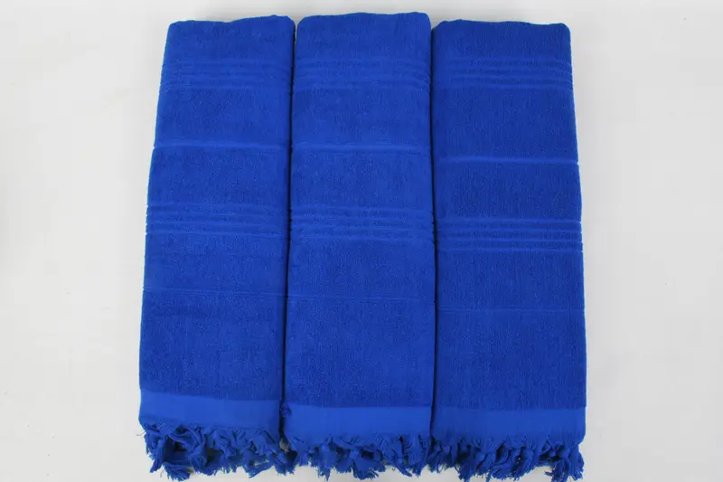 Bulk Order Towel, Best Friend Gift, Summer Gift, Pool Towels, 70x36 Cotton Striped Terry Towel, Embroidered Towel, Bridesmaid Gifts Personalized - 3