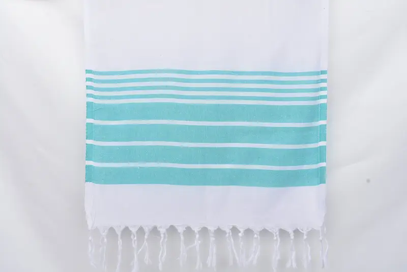 Monogram Kitchen Towel, Turkish Towel, Bathroom Towels, Personalized Dish Towel, 40x20 Cotton Striped Towel, Custom Wedding Gift From Bridesmaid - 8