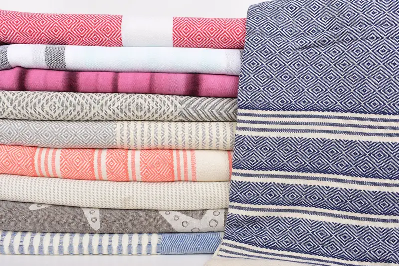 Beach Towel Bulk, 70x40 Cotton Set of 10 Towel, Bridal Shower Gift, Home Decor Towel, Guest Towel, Turkish Bath Towel Set, Monogrammed Beach Towel - 2