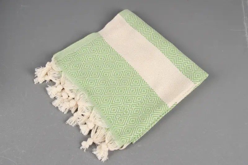 Monogram Towels, Embroidery Towel, Family Gift, Bathroom Towels, Personalized Gift, 36x20 Cotton Diamond Towel, Xmas Gifts, Turkish Towel Hand Towel - 6