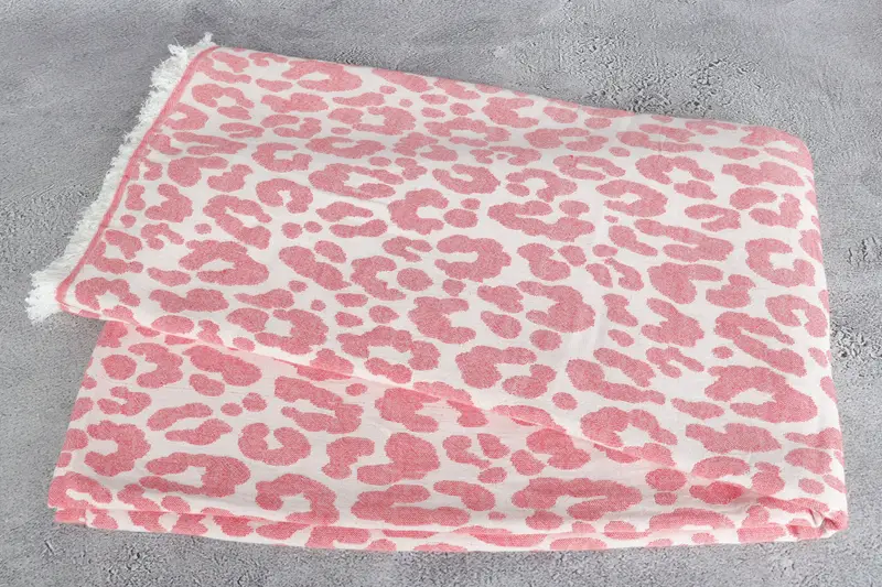 Toalla estampada de algodón de 96x80, manta de tiro tejido, mantel de Acción de Gracias, sofá de manta, manta personalizada, favores de Navidad - 7
