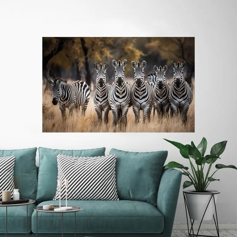 Elegant Printed Glass: Forest Wildlife Theme for Nature Lovers