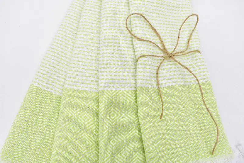 Small Bath Towels, Girl Trip Party Favor, Handmade Gift, Custom Hand Towel, 40x18 Cotton Diamond Towel, Kitchen Towel, Beach Wedding Favor - 4