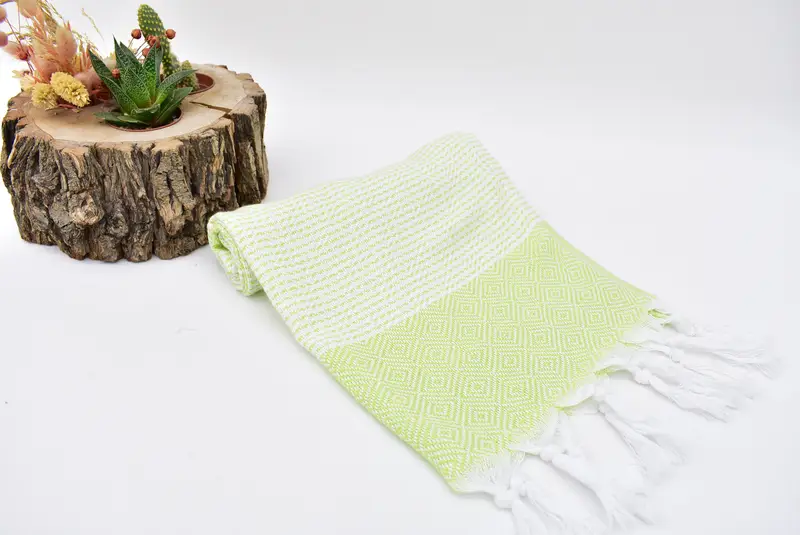 Small Bath Towels, Girl Trip Party Favor, Handmade Gift, Custom Hand Towel, 40x18 Cotton Diamond Towel, Kitchen Towel, Beach Wedding Favor - 6