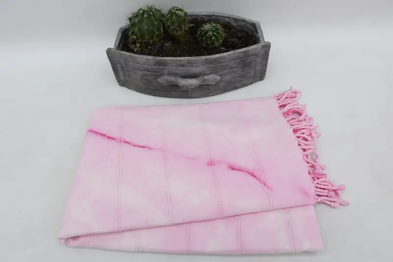 Valentines Day Gift For Him, 64x38 Cotton Tie Dye Stonewashed Towel, Quick-Dry Beach Towel, Lightweight Turkish towel, Monogram Beach Towel - 7
