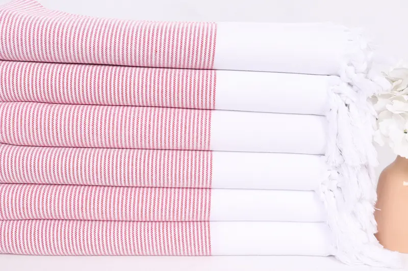 Personalized Turkish Towel, Luxury towel, Guest Towel, 70x40 Cotton Striped Towel, Maid Of Honor Gift, Beach towel, Bachelorette Favors Beach - 3
