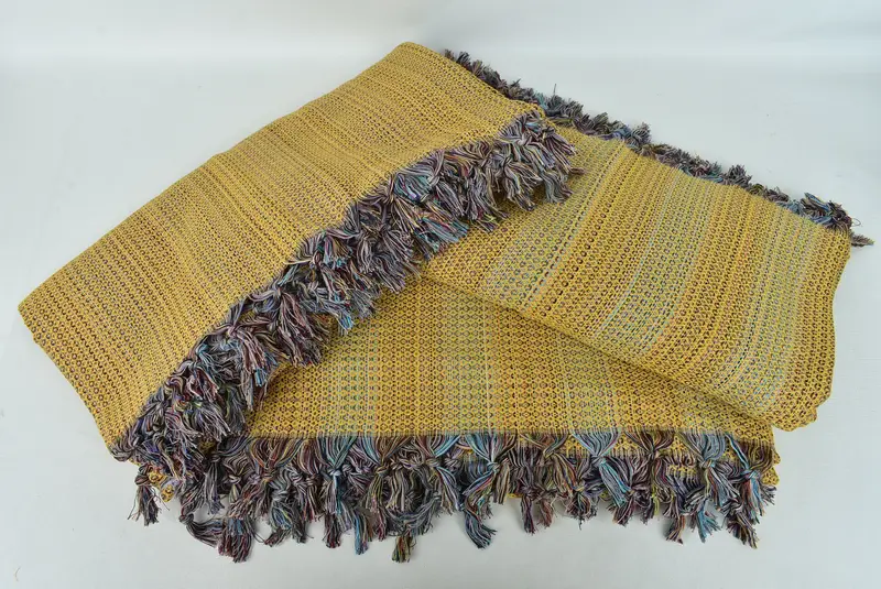 Bachelorette Gifts, Best Friend Wedding Gift, Bridal Shower Gift, Boho Throw Blankets, Gift For Coworker, 90x88 Cotton Colorful Diamond Towel - 6