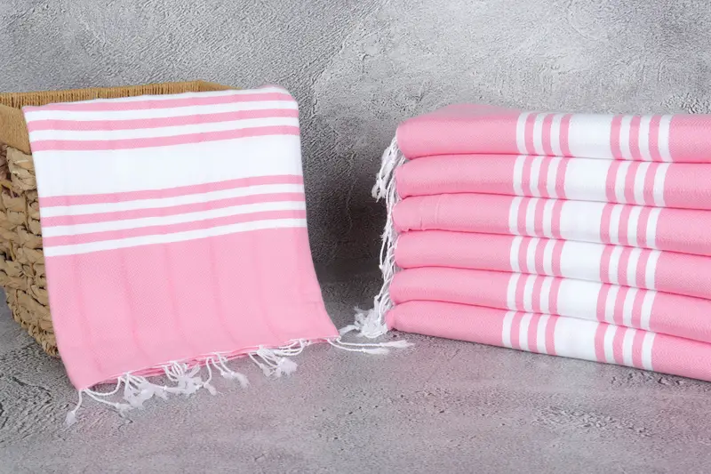 Custom Turkish Towel, Wedding Favors, Personalized Wedding Gift, 70x40 Cotton Striped Towel, Pool Towels, Gift For Best Friend, Wedding Gifts Towel - 3
