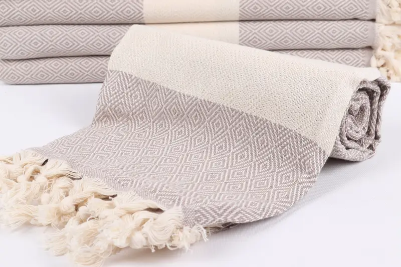 Oversized Beach Towel, Gift For Her, Bath towel, Friends Beach Towel, 70x40 Cotton Diamond Towel, Baby Boy Gift, Home Decor Gifts, Hammam Towel USA - 4