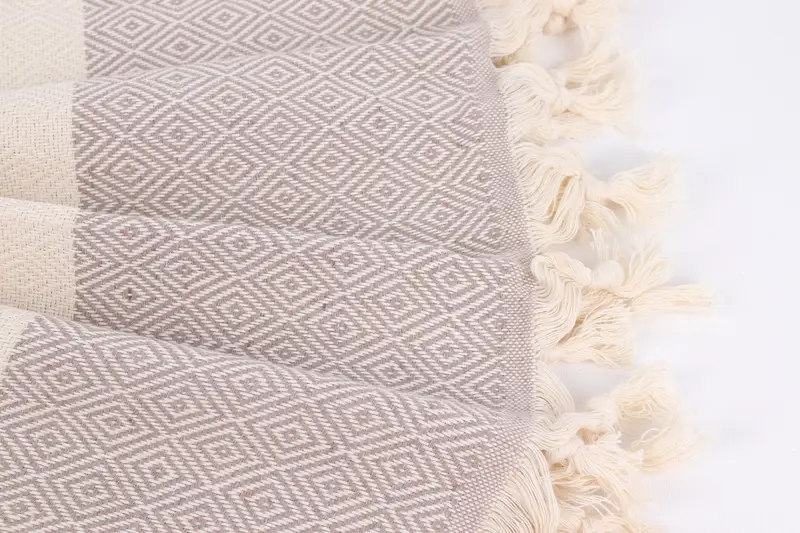 Oversized Beach Towel, Gift For Her, Bath towel, Friends Beach Towel, 70x40 Cotton Diamond Towel, Baby Boy Gift, Home Decor Gifts, Hammam Towel USA - 8