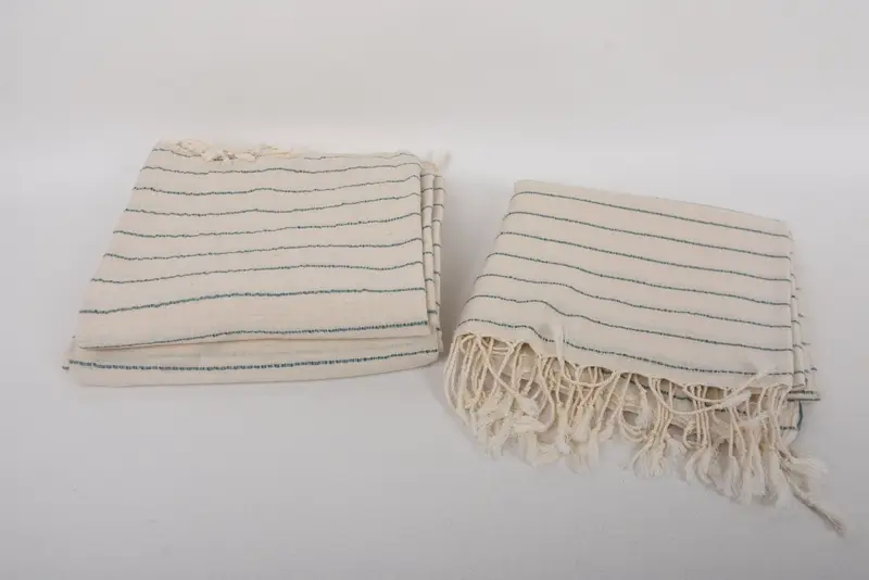 64x38 Linen Striped Towel, Absorbent towel, Valentines Day Gift Idea, Bath towel, Sand-free towel, Family Gift Basket, Valentines Day Gift For Her - 7