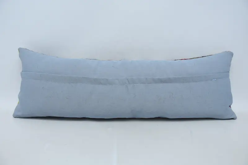 Pillow for Couch, Cotton Pillow Cover, Vintage Kilim Pillow Pillow Sham, Vintage Pillow, 12x36 Red Cushion Case, Pillow for Sofa, Cushion - 6