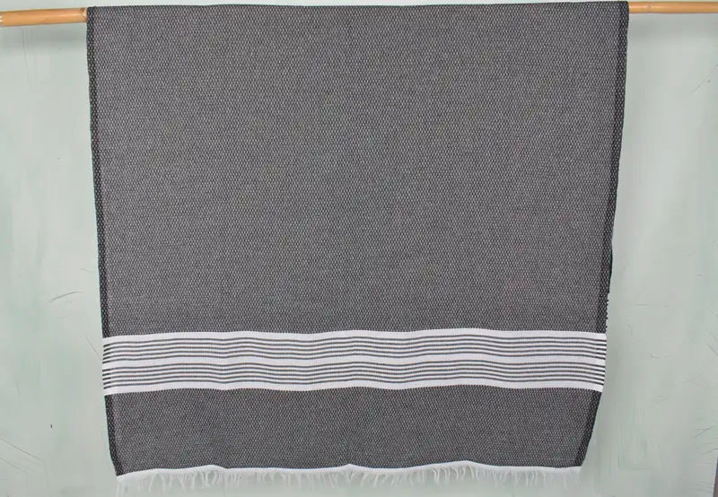 70x40 Cotton Striped Towel, Summer Gift, Turkish Towel USA, Housewarming Gift, Spa Gift, Luxury Turkish beach towel for summer vacation - 8