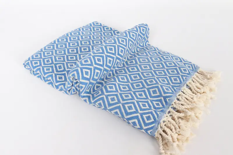 Family Gift, 70x40 Cotton Diamond Towel, Absorbent Turkish towel, Bachelorette Party Gift, Bridesmaid Towel, Turkish Towel Set, Sand-resistant towel - 6